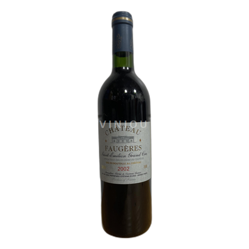 Bordeaux Saint-Émilion Grand Cru Château Faugères 2002