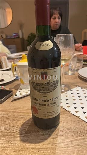 Bordeaux Saint-Émilion Grand Cru Grand Cru Château Rocher-Figeac 1986