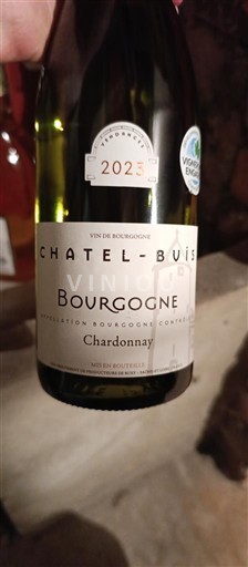 Viner Blanc sec Chardonnay Chatel-Buis 2023 Frankrike Burgund AOC