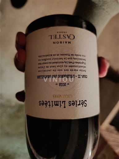 Víno Rouge sec Séries Limitées Gigondas Maison Castel 2018 Francie Údolí Rhôny Gigondas AOC