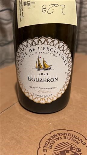 Wines Blanc sec Cuvée de l'Excellence Benoît Charbonnaud 2023 France Burgundy Bouzeron AOC