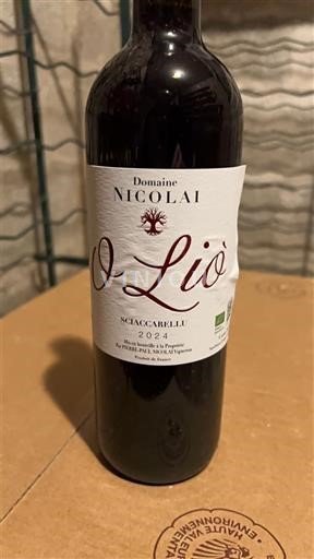 Languedoc and Roussillon Val de Cesse Domaine Nicolai O Lio 2024