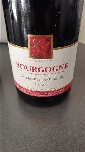 Borgoña Borgoña Coulanges-la-Vineuse Domaine Émile Auguste 2023