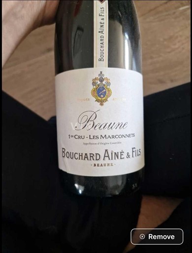 Borgoña Beaune Premier Cru Bouchard Aîné & Fils Les Marconnets 2020