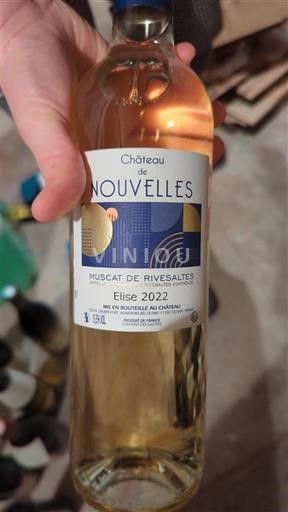 Ruzijon Muskat i Rivesaltes Château Nouvelles Elise 2022