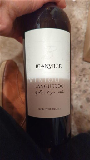 Wines Rouge sec B Blanville 2022 France Languedoc AOC
