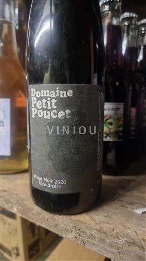 Alsace Pinot noir Domaine Petit Poucet Tête-à-tête 2020