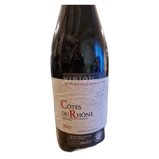 Rhônen laakso Côtes-du-rhône Cote du Rhône 2017 2017