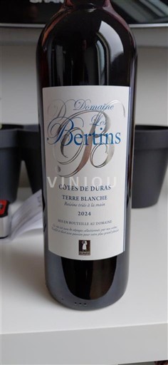 Jugperëndim Côtes-de-duras Domaine Bertins Terre Blanche 2024