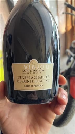 Provence Côtes-de-provence Château Sainte Roseline La Chapelle de Sainte Roseline 2016