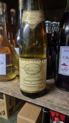 Vine Blanc sec Cuvée Exceptionnelle Domaine Lucien Albrecht 2018 Frankrig Alsace Gewurztraminer AOC