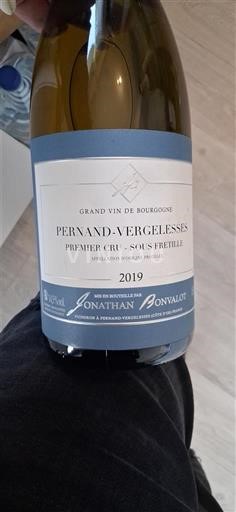 Burgund Pernand-Vergelesses Premier Cru Jonathan Bonvalot Sous Frétille 2019