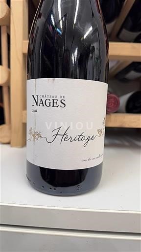 Lugina e Ronës Costières-de-nîmes Château Nages Héritage 2022