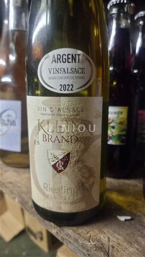 Alsace Riesling Klein Brand 2022