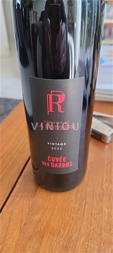 Vine Rouge sec Cuvée des Darons Domaine La Rôtisserie 2023 Frankrig Languedoc AOC