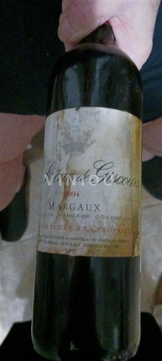 Burdeos Margaux Giscours Sirène de Giscours 2004