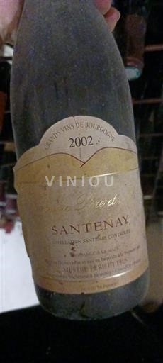 Borgoña Santenay Mestre Père et Fils 2002