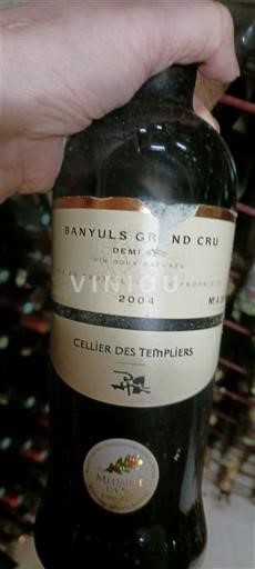 Ruzijon Banyuls Grand Cru Grand Cru Cellier des Templiers 2004