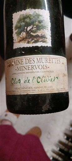 Wines Rouge sec Clos de l'Olivier Domaine Murettes 2006 France Languedoc Minervois AOC