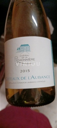 Vinuri Blanc moelleux Château La Pichonnière 2015 Franța Valea Loarei Coteaux-de-l'Aubance AOC
