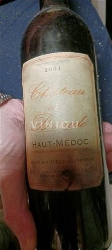 Bordo Haut-Médoc Château La Brande 2001