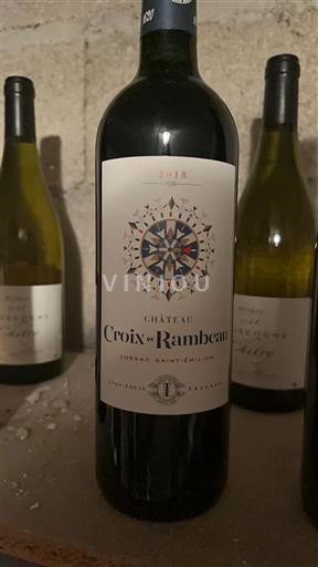 Bordoja Lussac-Saint-Émilion Château Croix Rambeau 2018
