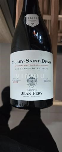 Burgundi Morey-saint-denis Domaine Jean Féry Les Champs de la Vigne 2022