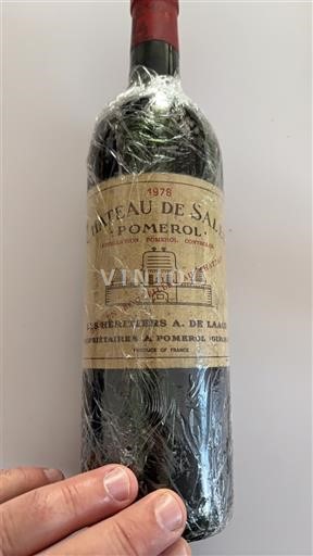 Bordeaux Pomerol Château Sales 1978