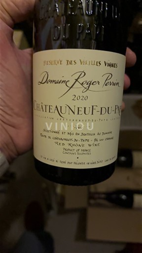 Rhône Valley Châteauneuf-du-Pape Domaine Roger Perrin Réserve des Vieilles Vignes 2020
