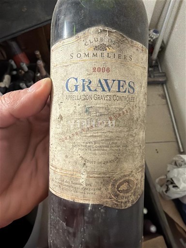 Bordoja Graves Club des Sommeliers 2006