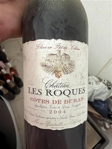 Jugperëndim Côtes-de-duras Château Les Roques 2004