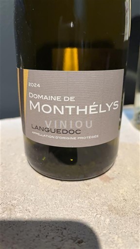 Viinit Blanc demi-sec Domaine Monthélys 2024 Ranska Languedoc AOC