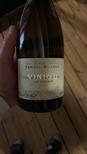 Burgundija Chablis Grand Cru Samuel Billaud Les Preuses 2020