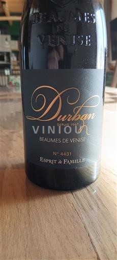 Lugina e Ronës Beaumes de Venise Domaine Durban Esprit de Famille Jo Viti