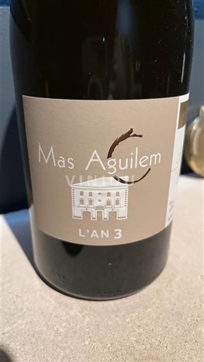 Вина Blanc demi-sec L'AN 3 Mas Aguilem 2017 Франція Лангедок Не вказано AOC