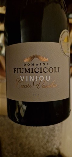 Korsika Ajaccio Domaine Fiumicicoli Vassilia 2017