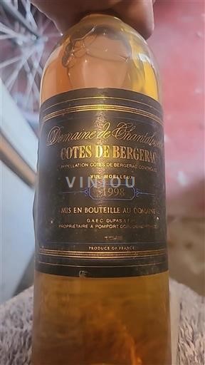 Jugperëndim Côtes-de-bergerac Domaine Chanteloune 1998