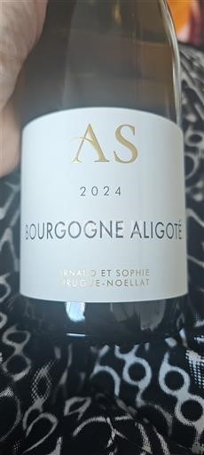 Viinit Blanc sec AS Arnaud et Sophie Sirugue-Noellat 2024 Ranska Burgundi Bourgogne Aligoté AOC