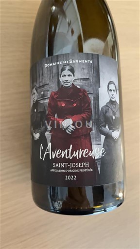 Údolí Rhôny Saint-Joseph Domaine Sarments l'Aventureuse 2022