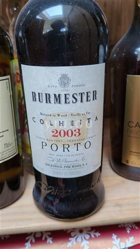 Portugalia Porto Burmester Colheita 2003