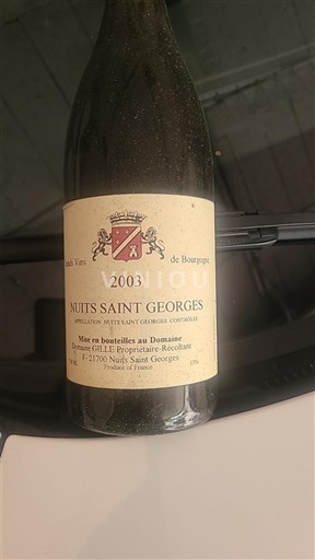 Burgundi Nuits-Sainte-Georges Domaine Guy et Yvan Dufouleur 2003