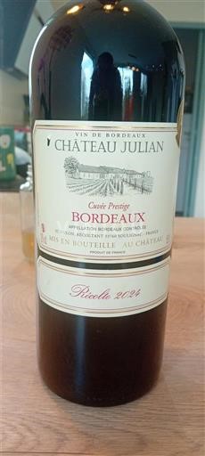 Bordoja Bordo Château Julian Prestige 2004