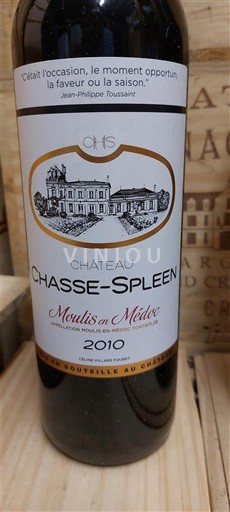 Bordo Moulis-en-Médoc Château Chasse-Spleen Céline Villars Foubet 2010