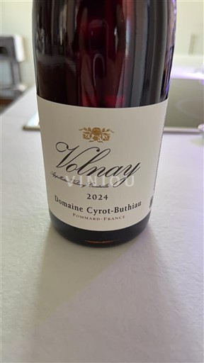 Burgundi Volnay Domaine Cyrot-Buthiau 2024