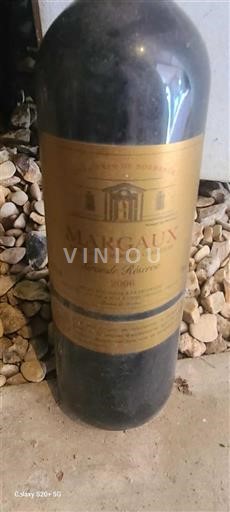 Vinos Rouge sec Grande Réserve 2006 Francia Burdeos Margaux AOC