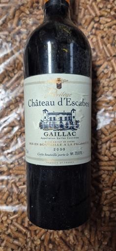 Jugperëndim Gaillac Château Escabes Prestige 2009