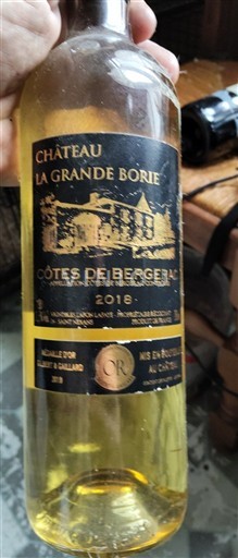 Jugperëndim Côtes-de-bergerac Château La Grande Borie 2016
