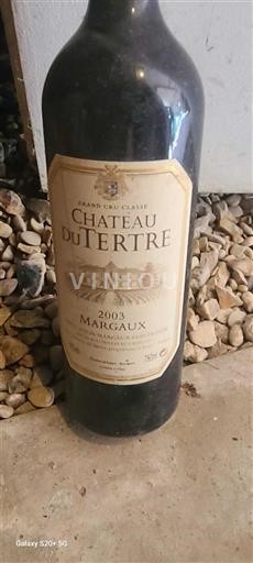 Burdeos Margaux Grand Cru Château Tertre 2003
