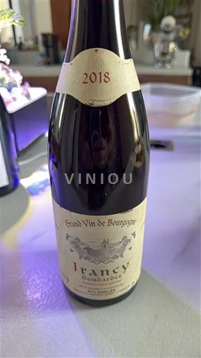 Burgundi Irancy Boudardes 2018