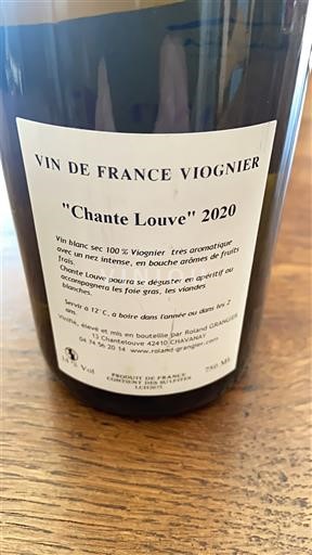 Rhônedalen Ikke spesifisert Roland Grangier Chante Louve 2020
